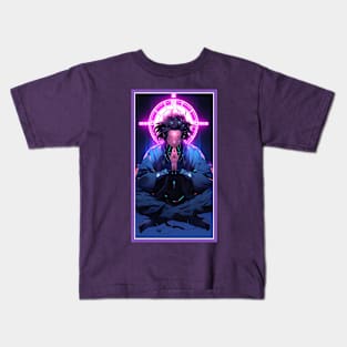 Anime Hero Power Meditation | Quality Anime Artwork | Anime Power Energy Meditation |  Manga Anime Art Kids T-Shirt